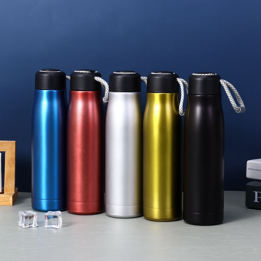Stylish Multicolor Hot & Cold Bottle | 550ml