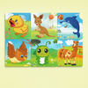 Animal Wooden Jigsaw Puzzle - 1 Pcs for Toddlers & Kids