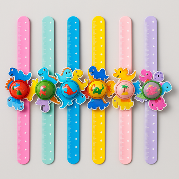 Dino Spinner Band ✨ Ruler + Fidget Fun