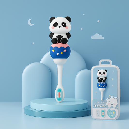 PandaBear Kid's Toothbrush – For Happy Smiles