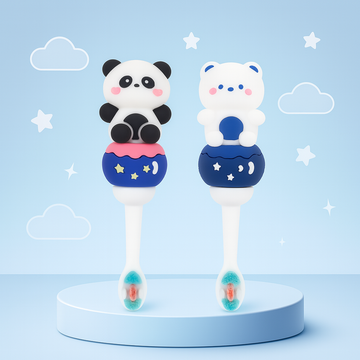PandaBear Kid's Toothbrush – For Happy Smiles