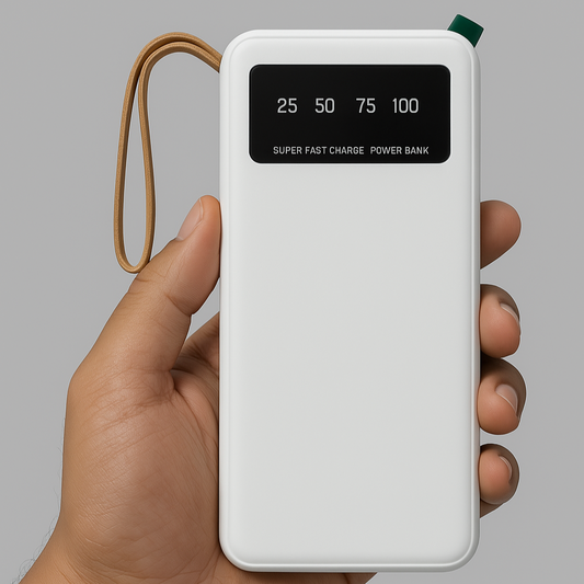 ⚡ 10,000mAh Power Bank – Charge Anywhere, Anytime! 🔋