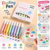 Magic Floating Ink Pen Set of 8 Color - Draw, Dip & Float