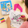 Children’s Fabric Painting Tote Bag with Markers & Gems Stickers | Educational DIY Toy