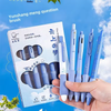 Cloud Nine Aesthetic Blue Gel Pen Set | 0.5mm Fine Tip