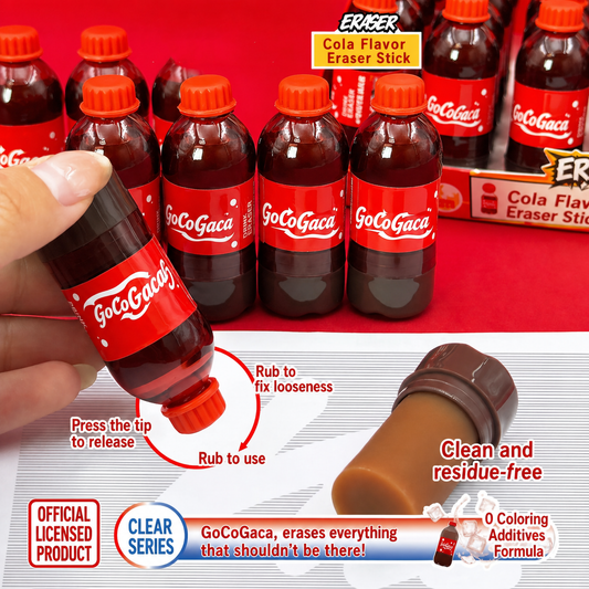 Cute Cola Bottle 3D Eraser