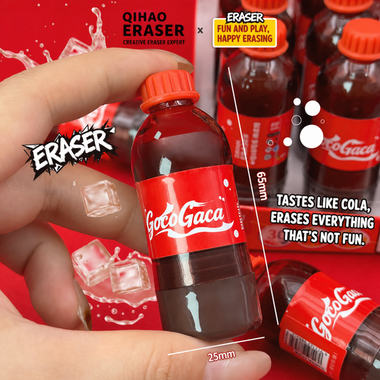 Cute Cola Bottle 3D Eraser