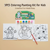 Kids DIY Painting Craft Kit with 6 Paints & Brush