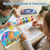 Kids DIY Painting Craft Kit with 6 Paints & Brush