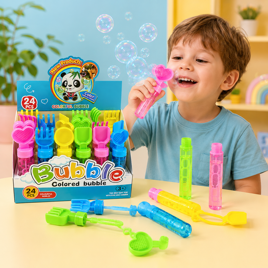 Colorful Beach Bubble Wands for Kids