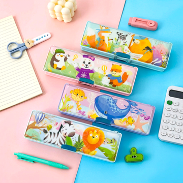 Double-Sided Magnetic Stationery Compass Box