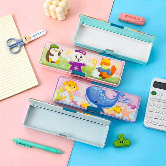 Double-Sided Magnetic Stationery Compass Box