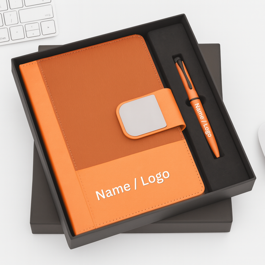 Luxury Metal Pen with A5 Diary | Ideal Corporate Gift Combo