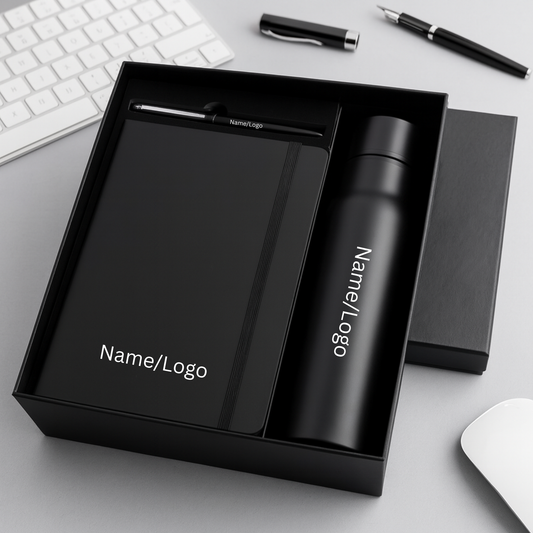 One Set. Three Essentials. Premium 3 in 1 Corporate Gift Set