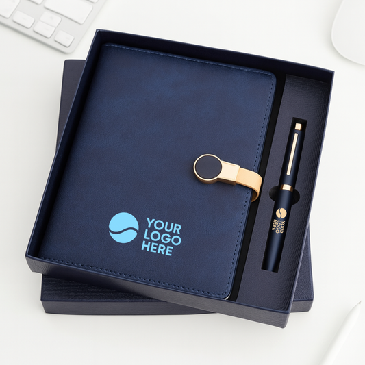 The Professional’s Pick A5 Diary & Metal Pen For Corporate