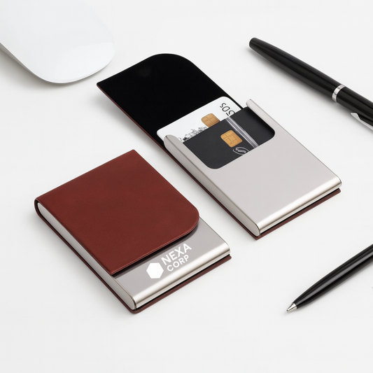Compact Card Holder – Elegant & Practical Corporate Gift