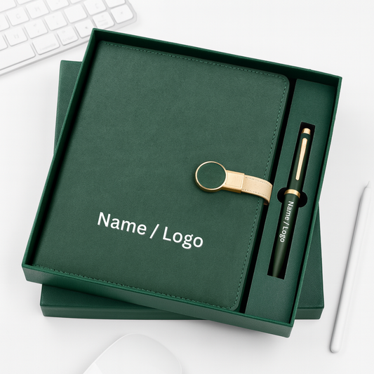 The Professional’s Pick A5 Diary & Metal Pen For Corporate