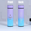 Gradient LED Temperature Display Water Bottle