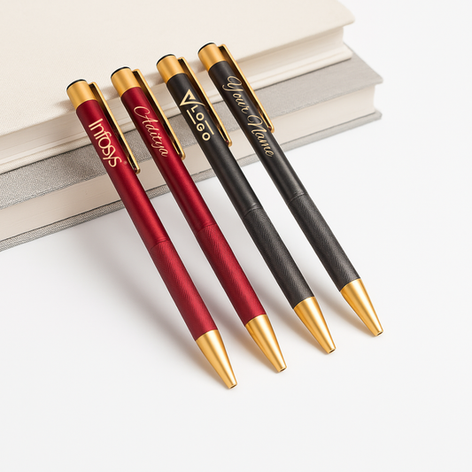 Gold Accent Elegance Corporate: Metal Tic-Tac Pen