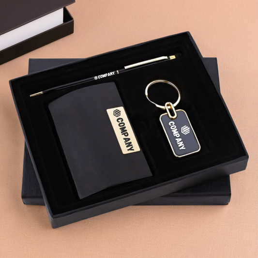Your Essentials, Perfected: Pen, Card Holder & Keychain