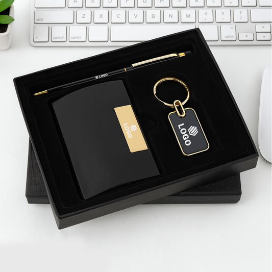 Your Essentials, Perfected: Pen, Card Holder & Keychain