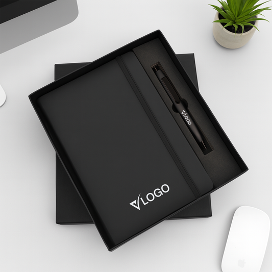 Professional 2-in-1 Diary & Pen Set – Branding-Friendly Corporate Gift