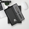 Executive Duo: Personalized Diary & Pen Set