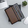 Executive Duo: Personalized Diary & Pen Set