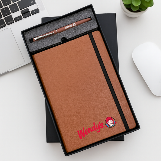 Personalized Diary With Ball Pen Corporate Gift, Welcome Kit