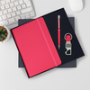 Personalized Diary, Pen & Keychain Employee Gift Set