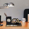 Prestige CA Desk Organizer with Built-in Clock & Pen Stand