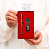 Personalized 2-in-1 Pen and Keychain Gift Set - Corporate Gift