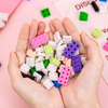 Creative Building Block Eraser Sets – Interlocking Puzzle Stationery for Kids