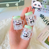 Creative Mini Milk Tea Bottle Pencil Sharpener with Panda Designs