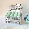 Creative Mini Milk Tea Bottle Pencil Sharpener with Panda Designs