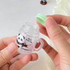 Creative Mini Milk Tea Bottle Pencil Sharpener with Panda Designs