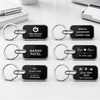 Personalized Metal Keychains - Round