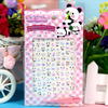 Cute 3D Embossed Nail Stickers for Kids