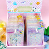 Cute 3D Embossed Nail Stickers for Kids