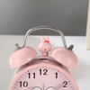 Cute Animal Alarm Clock – Night Light Twin Bell Clock for Kids
