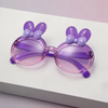 Cute Bunny Ear Bowknot Party Sunglasses | Gradient Eyewear for Kids