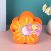 Cute Cartoon Flower Wooden Pen Stand