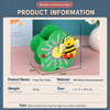 Cute Cartoon Flower Wooden Pen Stand