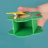 Cute Cartoon Flower Wooden Pen Stand