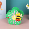 Cute Cartoon Flower Wooden Pen Stand