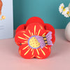 Cute Cartoon Flower Wooden Pen Stand