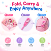 Cute Cartoon Folding Hand Fan for Kids