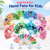 Cute Cartoon Folding Hand Fan for Kids