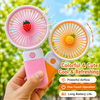 Cute Fruit & Flower Series USB Handheld Fan | Portable USB Rechargeable Fan