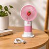 Cute Fruit & Flower Series USB Handheld Fan | Portable USB Rechargeable Fan